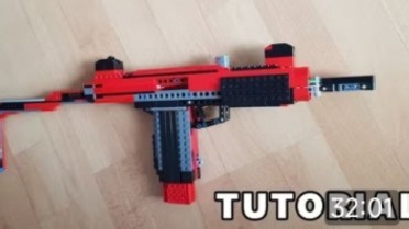 ［乐高枪］Kevin：你想要Uzi跳枪教学吗？【lego Uzi Tutorial】（转载/非原创）