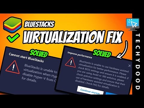 Bluestacks Virtualization Windows 10 (Solved) | Bluestacks Hyper V Error Fix (2021)