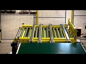 Automatic turntable conveyor system - Station rotative automatique