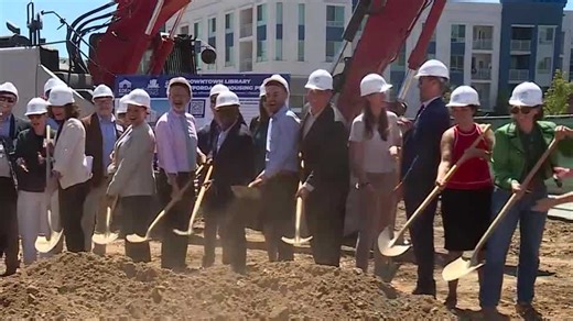 Santa Cruz breaks ground on Downtown Library and Affordable Housing Project
