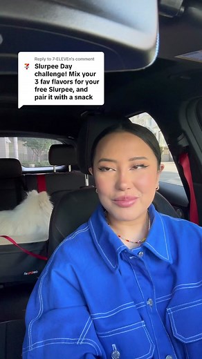 Mixing Slurpee Flavors on Slurpee Day at 7-Eleven