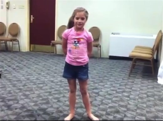 Kenzie Ziegler's Round Off Back Handspring Tutorial