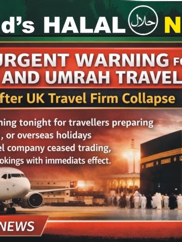 The halal team issues a Urgent Warning for Hajj and Umrah Travellers After UK Travel Firm Collapse #hajj #umarah #trending #viral