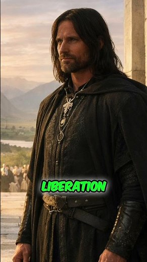 Aragorn Realized Kingship Wasn't What He Thought #lotr #character #analysis