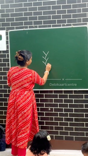 Easy Banana tree drawing with letter Y #art #debikaartcentre #reelsfbシ #fblifestyle #colour #banana #trees | Debika Art Centre