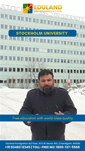 Gurpreet Singh Channa on Instagram: "Study at Stockholm University ✨ A chance to study with minimal or zero tuition, world-class education, and globally respected degrees 🎓 Choose the field that matches your ambition. Build a future that travels with you 🌍 Options available to apply with your spouse, making growth a shared journey ❤️ This is about quality, clarity, and long-term success. 📞 Eduland Immigration brings you pathways that turn top universities into real opportunities. . . . Stockh