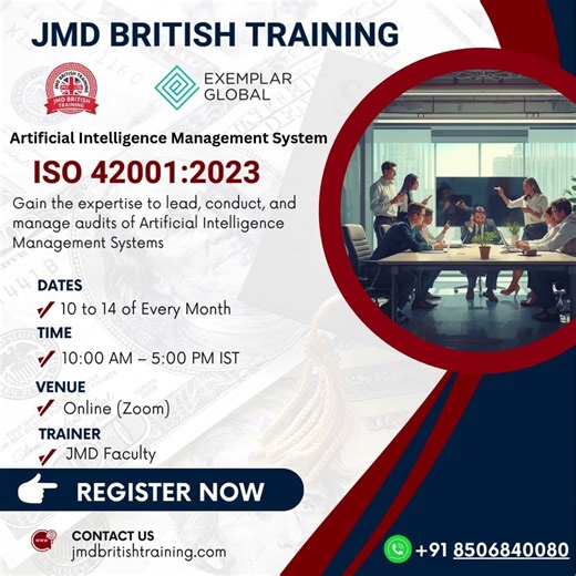 JMD BRITISH TRAINING PVT LTD