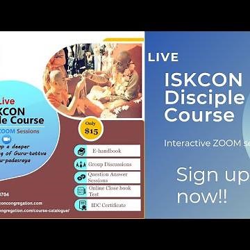 ISKCON Disciple Course (IDC)