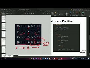 Hoare Partition algorithm
