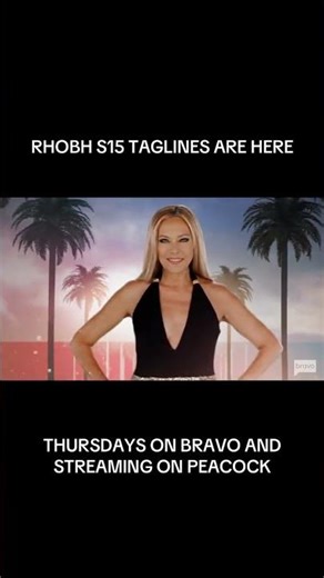Season 15 is bringing main character energy. The new #RHOBH taglines dropped 💎 #Taglines #Bravo