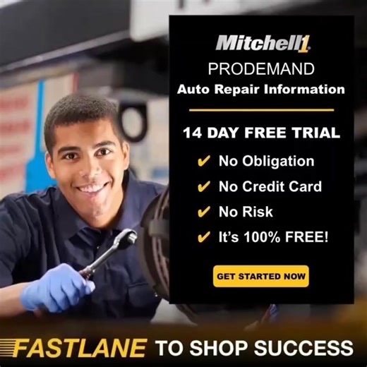🚨🔧 It's Free Trial Friday! Get in the Repair Fastlane with Mitchell 1 ProDemand! Access the industry's most complete OEM repair info, optimized with exclusive SureTrack® knowledge, all in a single lookup. Spend less time searching and more time repairing. Get your 14-Day FREE Trial NOW (no credit card/risk). BONUS: Find out how to get 3 MONTHS FREE! https://www.m1repair.com/mitchell1prodemand #automotive #autorepair #automotiveindustry #automechanic #mechanicadvice #electricvehicle #cars #truc