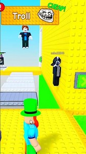 Noob VS Pro in Troll Tower ~ #shorts #roblox