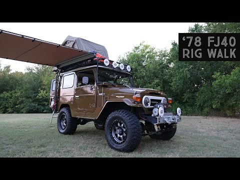 '78 FJ40 overland build