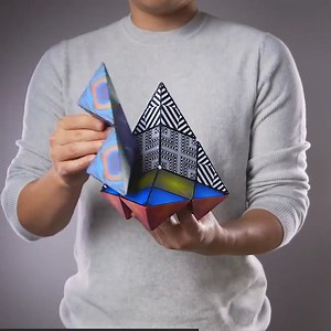 1.4K views · 11 reactions | 3D Geometric Magic Cube The fidget box...