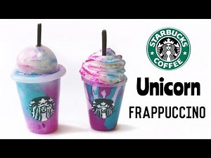 [TUTO Fimo] Starbucks licorne