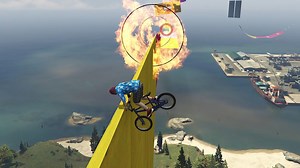 又解锁了个新技能 自行车头滑辣条