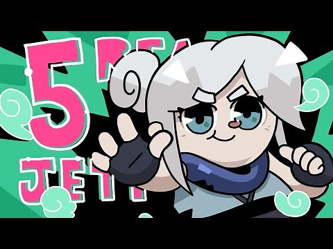 5 REASONS TO PICK JETT (VALORANT ANIMATION)