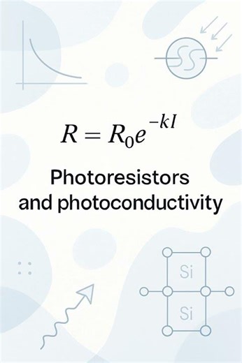Photoresistors And Photoconductivity Explained! 🔬 #Shorts