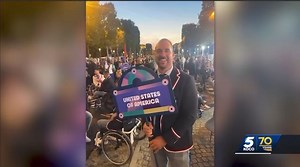 We are so proud of our long time patient Jeremy Campbell! Dream Team Prosthetics Clinical Director Chad Simpson has fit Jeremy with his prosthetics after Jeremy met Chad on the side of the track at that first Endeavor Games twenty plus years ago! It’s been a long term friendship! Jeremy is competing in his fifth Paralympics in Paris this week! His event is the F64 Discus! KOCO-TV ran this story on Jeremy today! His competition begins on September 5th at 3pm Paris time! You can watch live on Peac