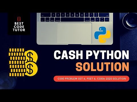 CS50 Cash Python Problem Set 6 (pset6) Walkthrough (Step by Step Solution)