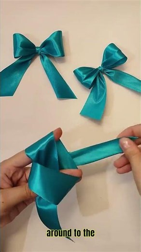 Never Struggle With Bows Again 🎀 #craft #easy #tutorial