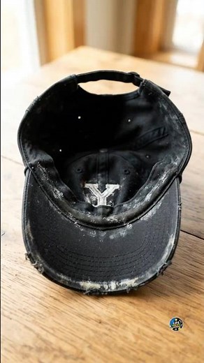 How to Remove Sweat Stains from Caps | Easy Cleaning Hack #shorts #hacks #cleaning