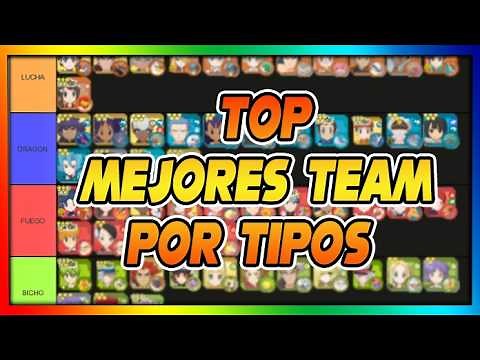 TOP BEST TEAMS BY TYPE - Tier List - Pokemon Masters Ex