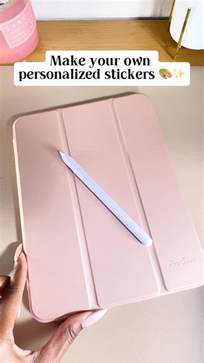 Make your own personalized stickers in the Notes app🖍️✨ #notes #ipad #ipadtips #tip