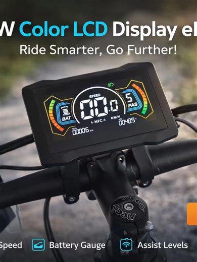 #H7C Electric Bicycle Display – Smart, Clear, Reliable The H7C is a high-performance electric bicycle display designed for modern e-bike systems. With its clear interface, stable performance, and wide compatibility, it provides riders with an intuitive and reliable riding experience.#lectricebikes #ouxiv20 #fatbikelife #H6C #ebikecompany #ebikedisplay #powerbike #ActiveTransportation #netherlands🇳🇱 #ebikefactory #fatbike