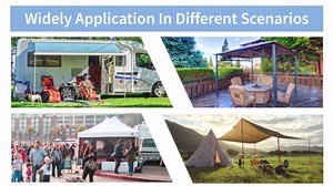 ABCCANOPY 150 LBS Extra Large Canopy Sand Bags, 4-Pack, Black (Without Sand)