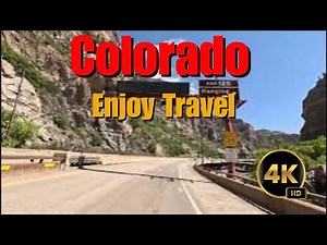 Most Beautiful I-70 Drive in Colorado | Glenwood Canyon to Eagle 4K Scenic Journey | 2025