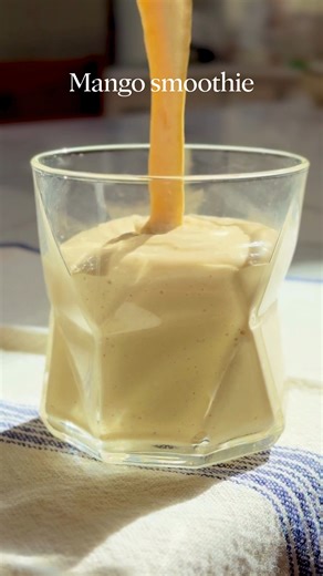1.3K views · 14 reactions | Looking for a nutrient-packed smoothie that truly satisfies? This mango smoothie is rich in fiber, packed with vitamins, and naturally supports blood sugar balance—making it a smart option for anyone on a weight-loss journey. Save this one for your next snack or light breakfast. The recipe is on our website: https://diet.mayoclinic.org/us/motivational-tips/recipe-collections/quick-breakfasts/mango-smoothie/ | The Mayo Clinic Diet | Facebook