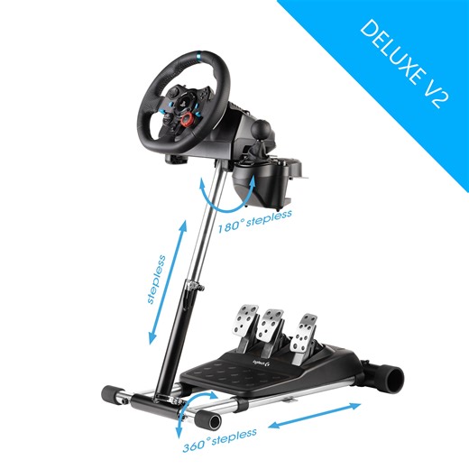 Wheel Stand Pro for Logitech G29/G920/G27/G25 Racing Wheel - DELUXE V2