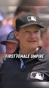 Jen Pawol made MLB history as the first female to ever umpire in an official MLB game. She made her debut today behind home plate and had a questionable first pitch, but eventually settled in and called the game with over 91% accuracy 👏 #jenpawol #umpire #mlb | The Final