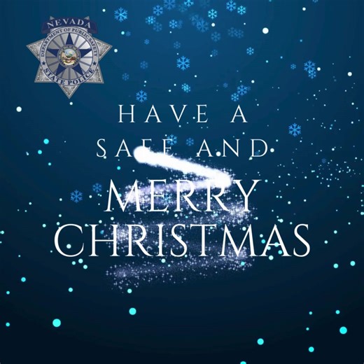 1.1K views · 294 reactions | Merry Christmas from the Nevada State Police. Have a safe and wonderful holiday. | Nevada State Police | Facebook