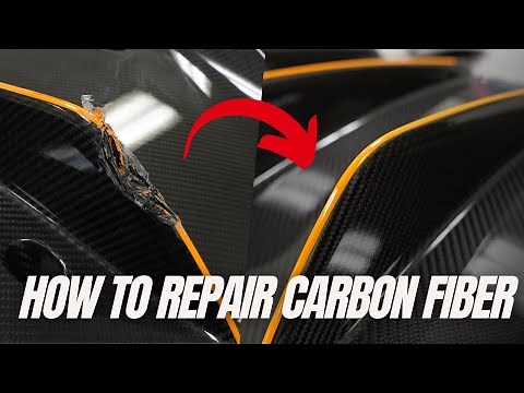 How To Repair Carbon Fiber | Parts & Body Kit Process | Fusion Motor Company