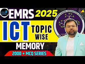 EMRS ICT/ Computer Practice Set 02 Memory | ICT Class forEMRS Warden, Staff Nurse, TGT, PGT |