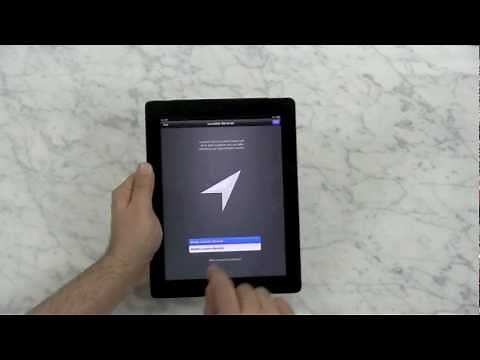 How to setup your new iPad with iCloud