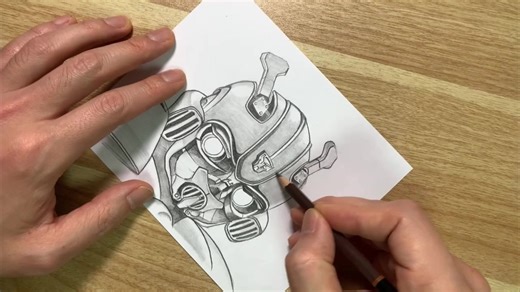 Bumblebee 드로잉 튜토리얼