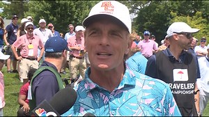 College football legend Doug Flutie speaks at Travelers Championship Pro-Am | Full Interview
