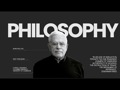 Peter Eisenman - Architectural Philosophy & House Series