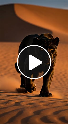 Live Wallpaper – Twilight Panther of the Dunes A living shadow glides through firelit sands, each step a symphony of silence and strength beneath the desert twilight. #panther #deserttwilight #evolutioninmotion #PixVerse #livewallpaper - NewsBreak