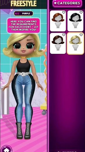 Lol Surprise OMG Fashion Club Doll Game | Stylish Game Short