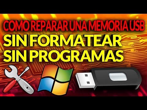 Como Reparar Una Memoria USB Sin Formatear y Sin Programas