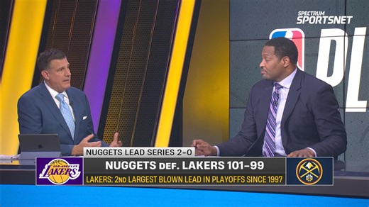 309K views · 4K reactions | Our 'Access SportsNet' crew on the Lakers' blowing a 20-point lead in Game 2 against the Nuggets. | Spectrum SportsNet | Facebook