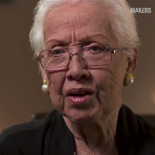 Katherine Johnson, the brilliant mathematician who helped @NASA put a man on the Moon talks about the importance of math