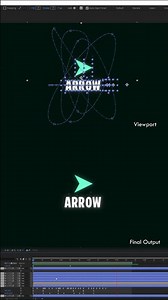 "Arrow Logo Animation | Smooth Logo Reveal in After Effects | Motion Design for Brands"