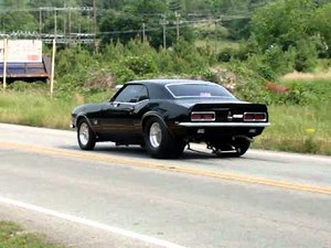 Supercharged 1968 Camaro Burnout!
