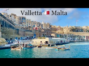 Malta | A walking tour in Valletta and a boat trip to the Three Cities