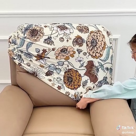 Teach you to install the recliner cover in one minute #homedecor #teaching
